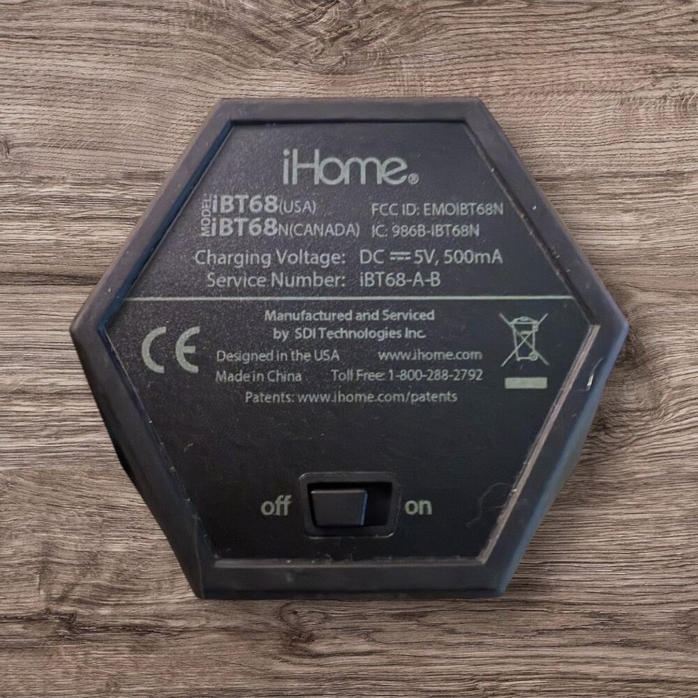 iHome Bluetooth Speaker Bundle – iBT76 + iBT68 Light-Up Speakers - Picture 7 of 7